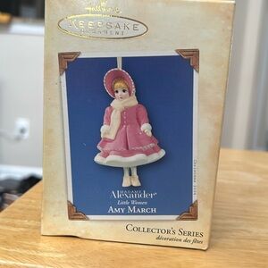 Hallmark Madame Alexander Little Women Series -Amy March ornament